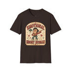 Emotional Short Human T-Shirt Vintage Design