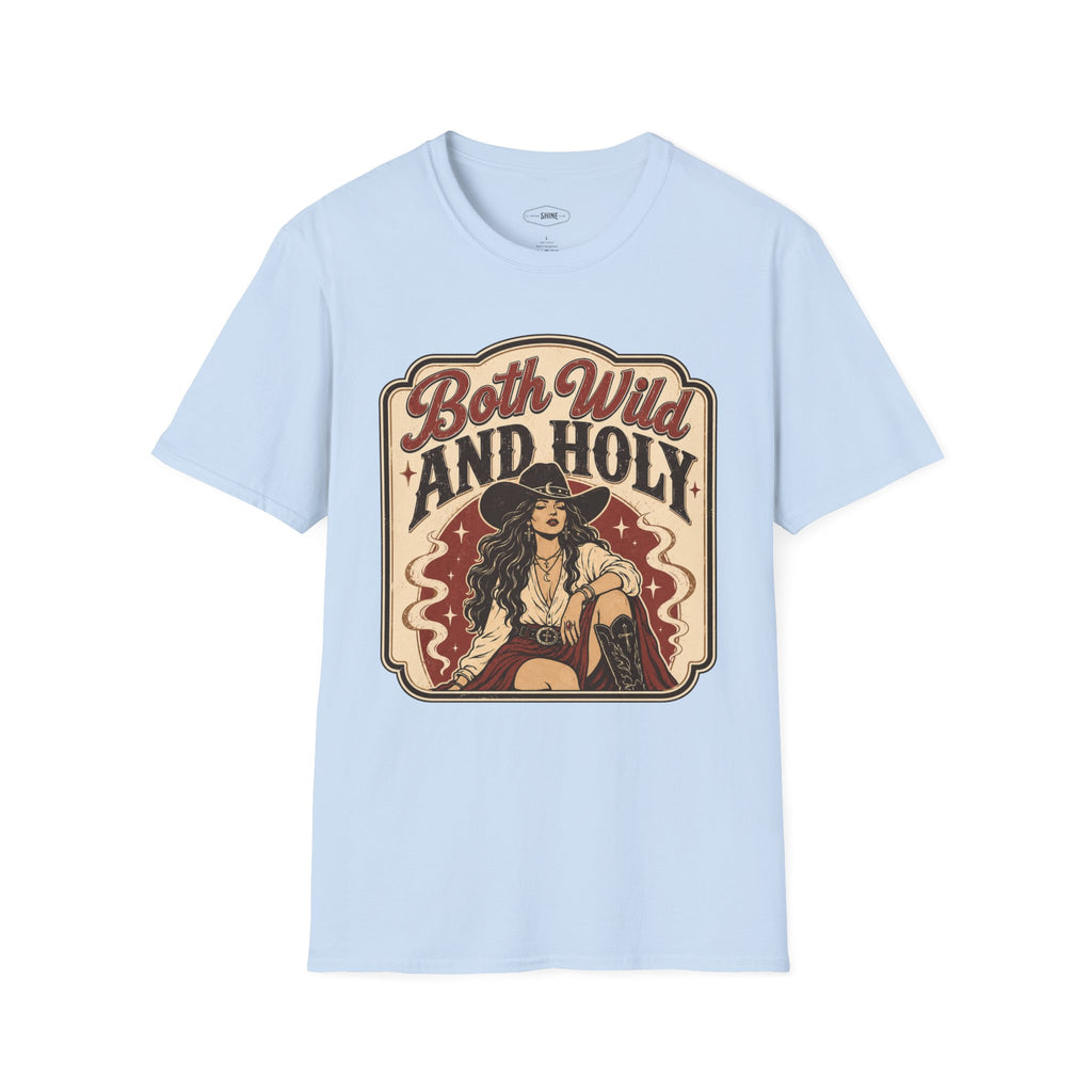 Both Wild and Holy T-Shirt Vintage Design