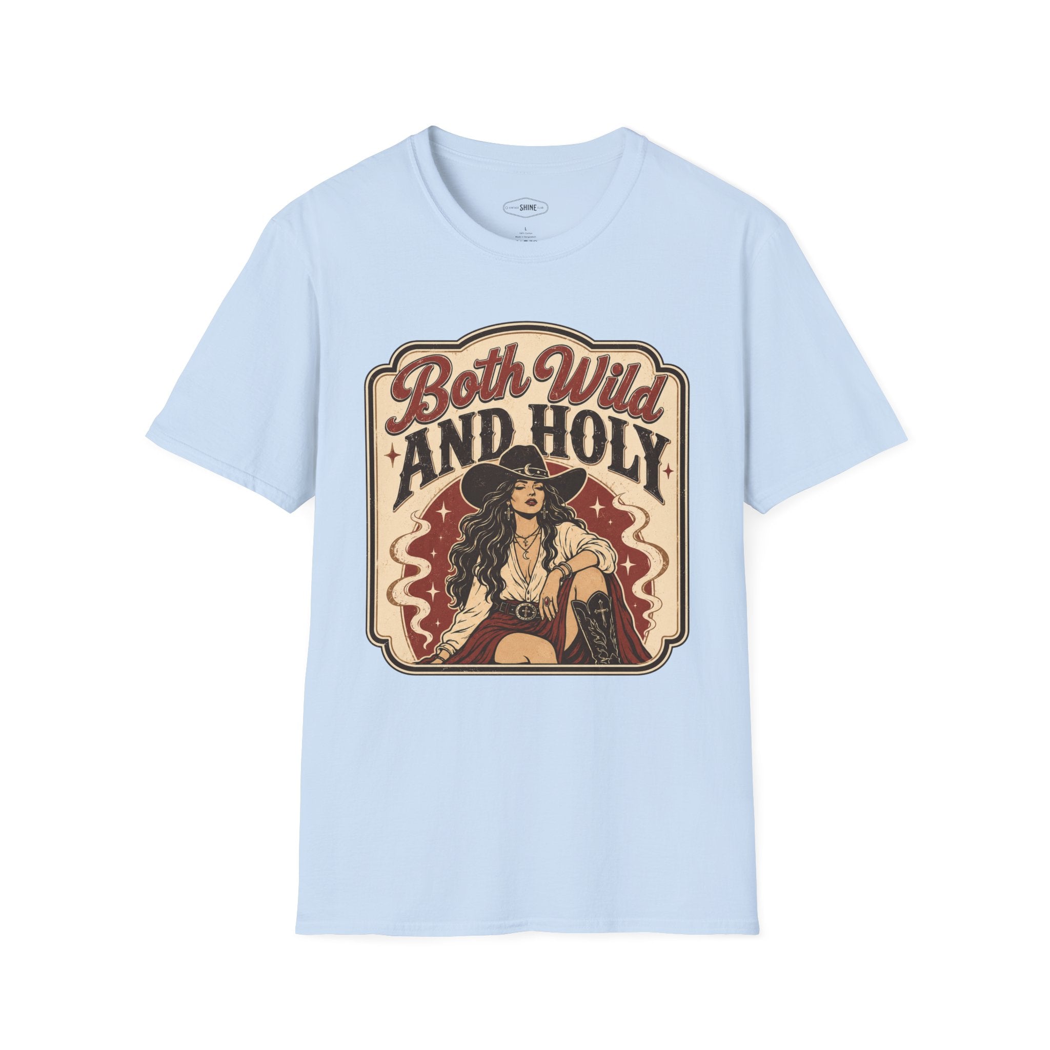 Both Wild and Holy T-Shirt Vintage Design