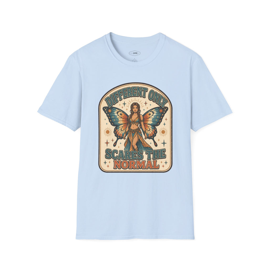 Different Only Scares the Normal T-Shirt Vintage Design