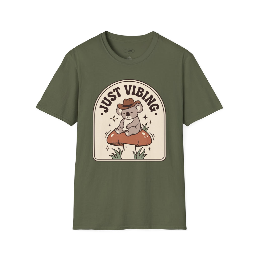 Just Vibing T-Shirt Vintage Design