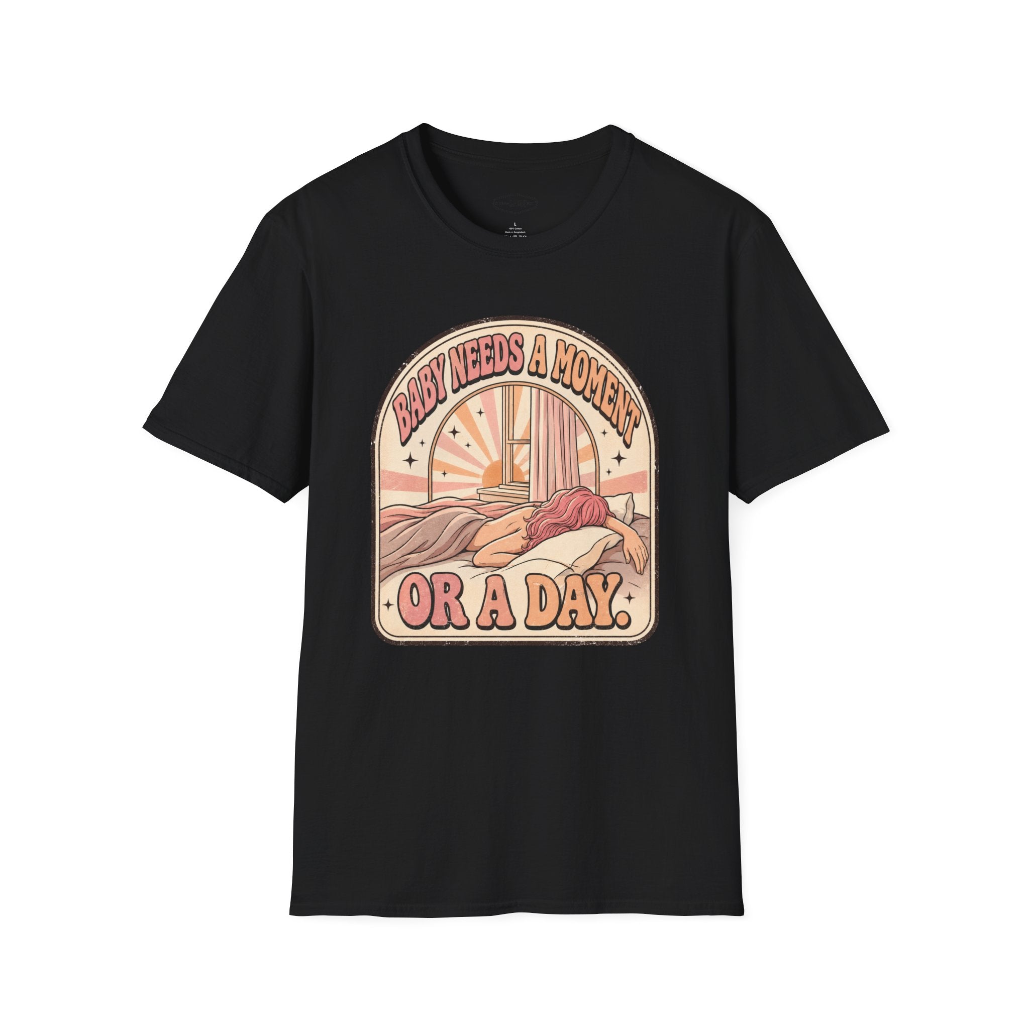 Baby Needs a Moment T-Shirt Vintage Design