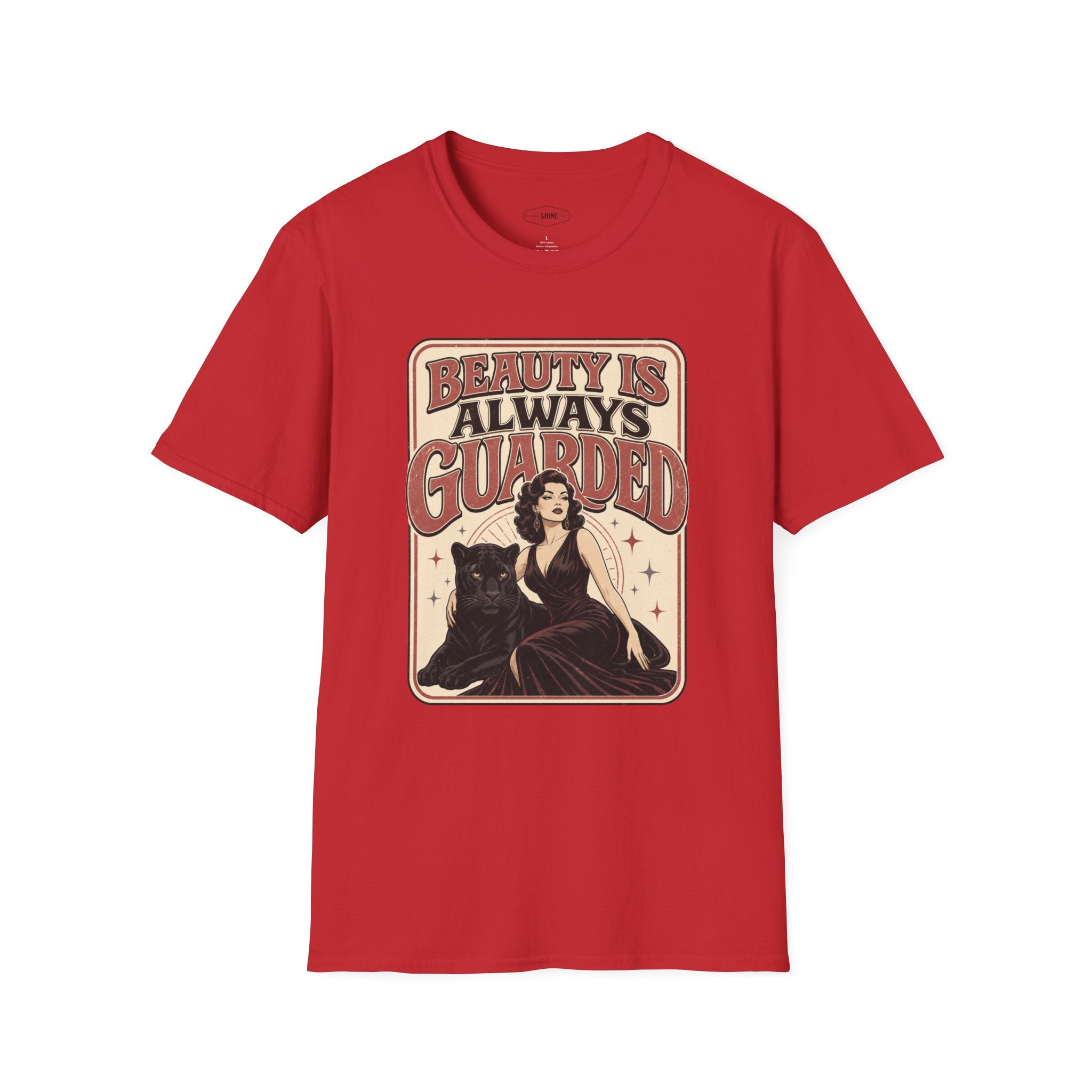 Beauty Is Always Guarded T-Shirt Vintage Design