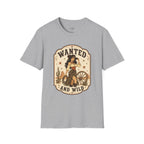 Wanted and Wild T-Shirt Vintage Design