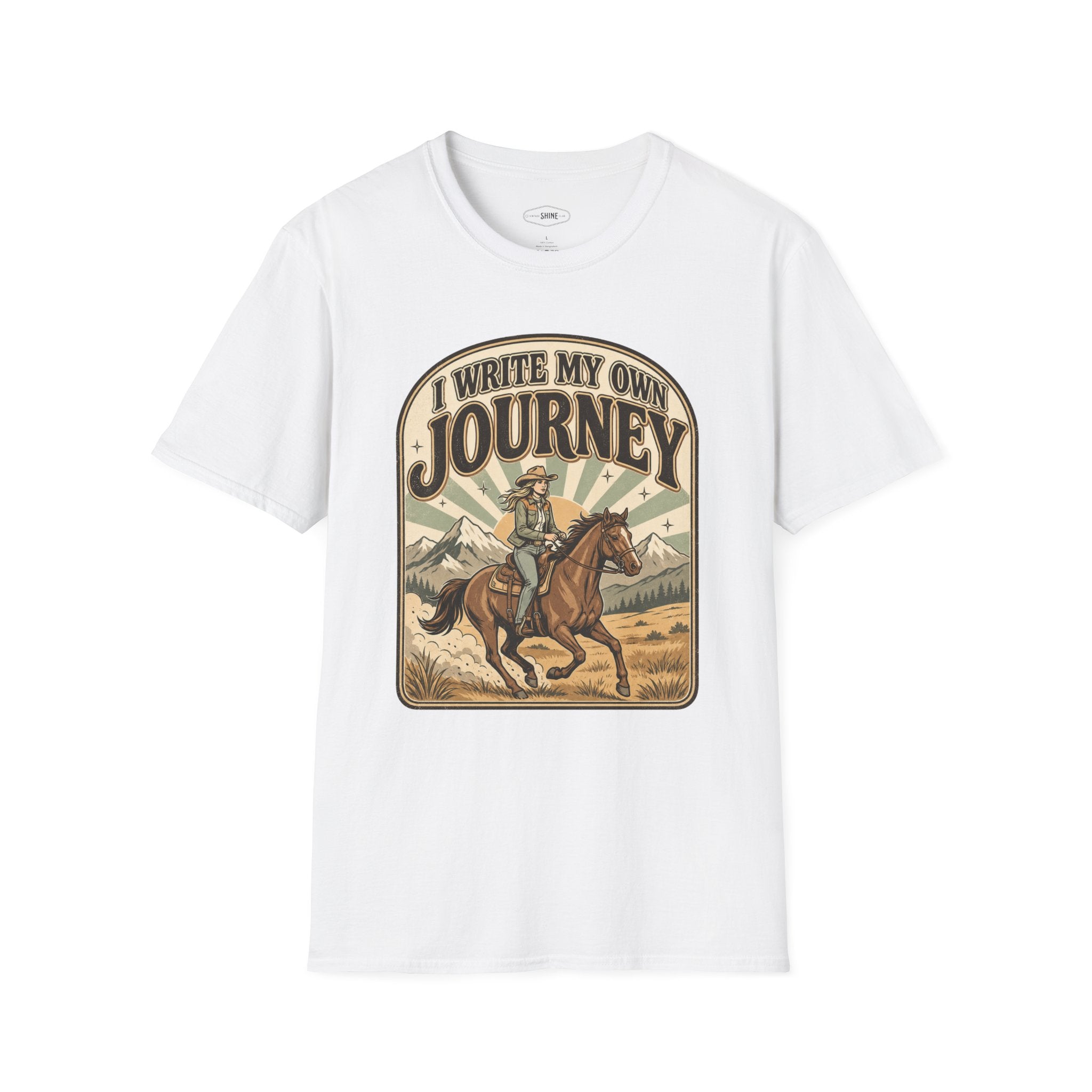 I Write My Own Journey T-Shirt Vintage Design