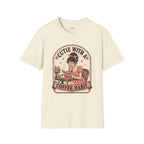 Cutie With a Coffee Habit T-Shirt Vintage Design