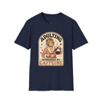 Adulting Sponsored by Caffeine T-Shirt Vintage Design