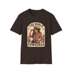 The World Needs More Cowgirls T-Shirt Vintage Design