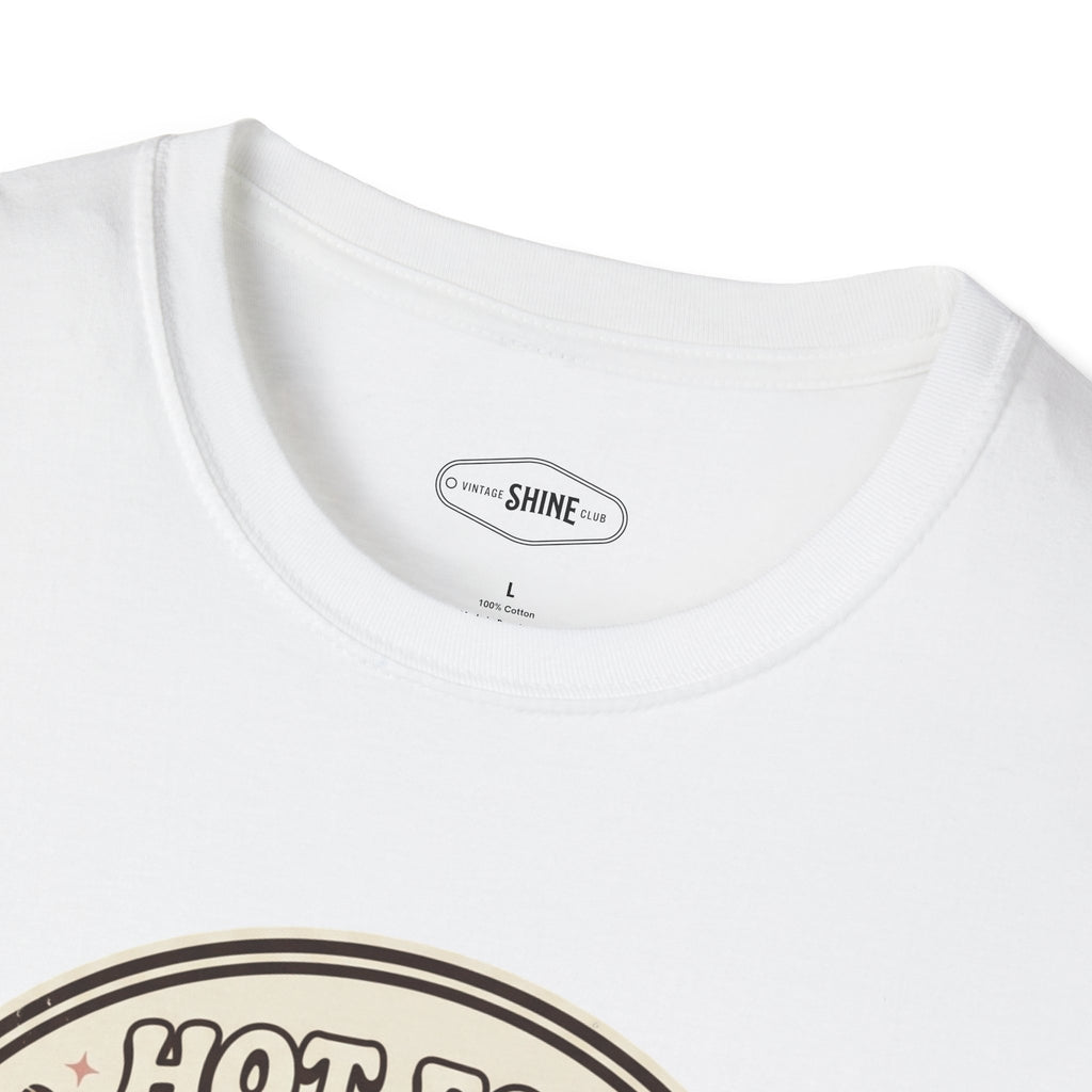 Hot For Caffeine T-Shirt Vintage Design
