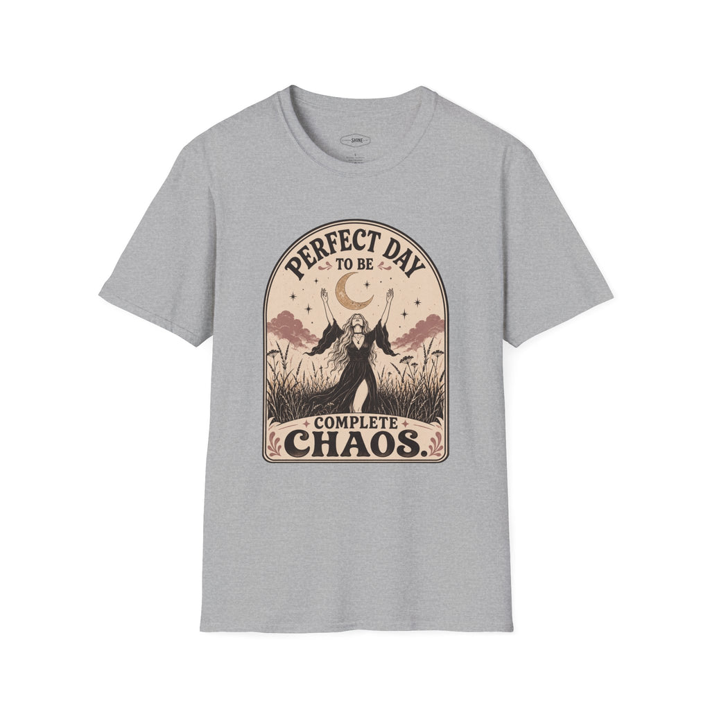 Perfect Day to Be Complete Chaos T-Shirt Vintage Design