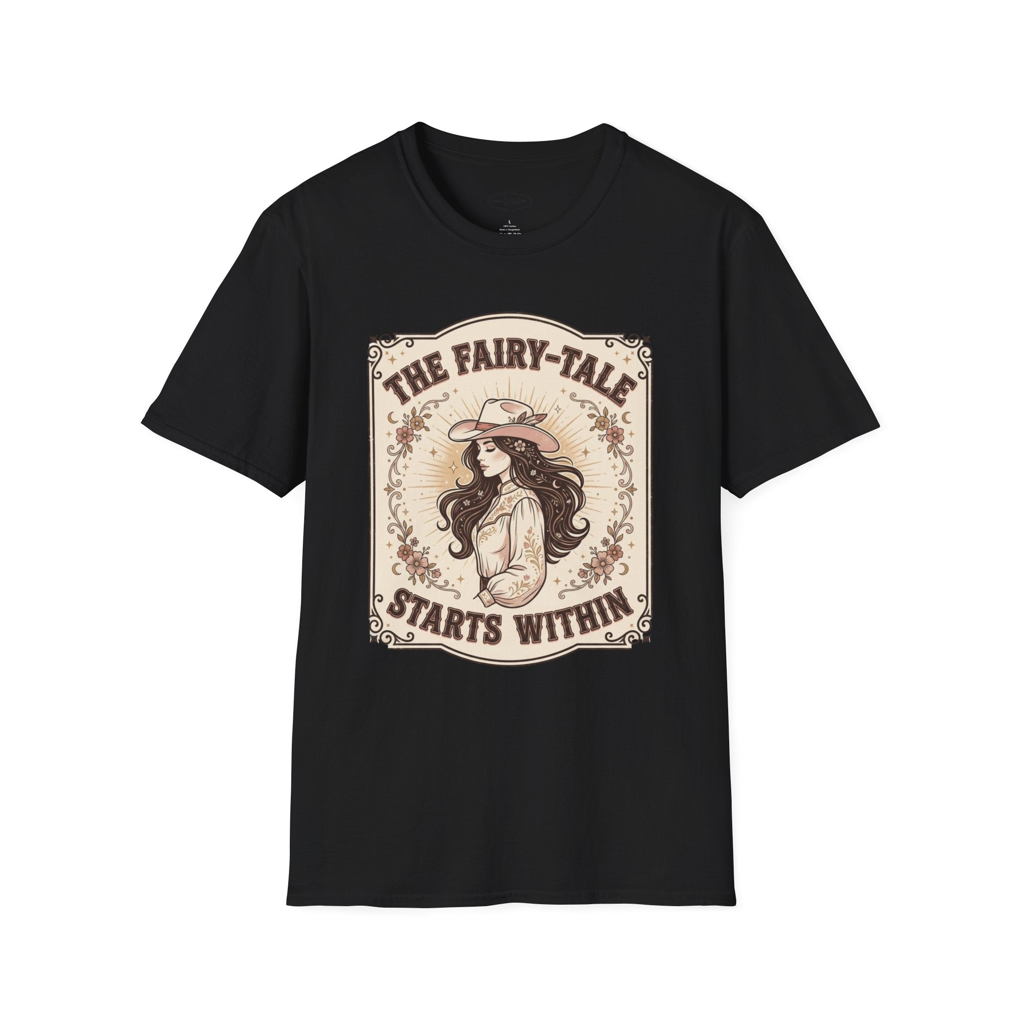 The Fairy-Tale Starts Within T-Shirt Vintage Design