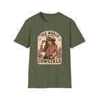 The World Needs More Cowgirls T-Shirt Vintage Design