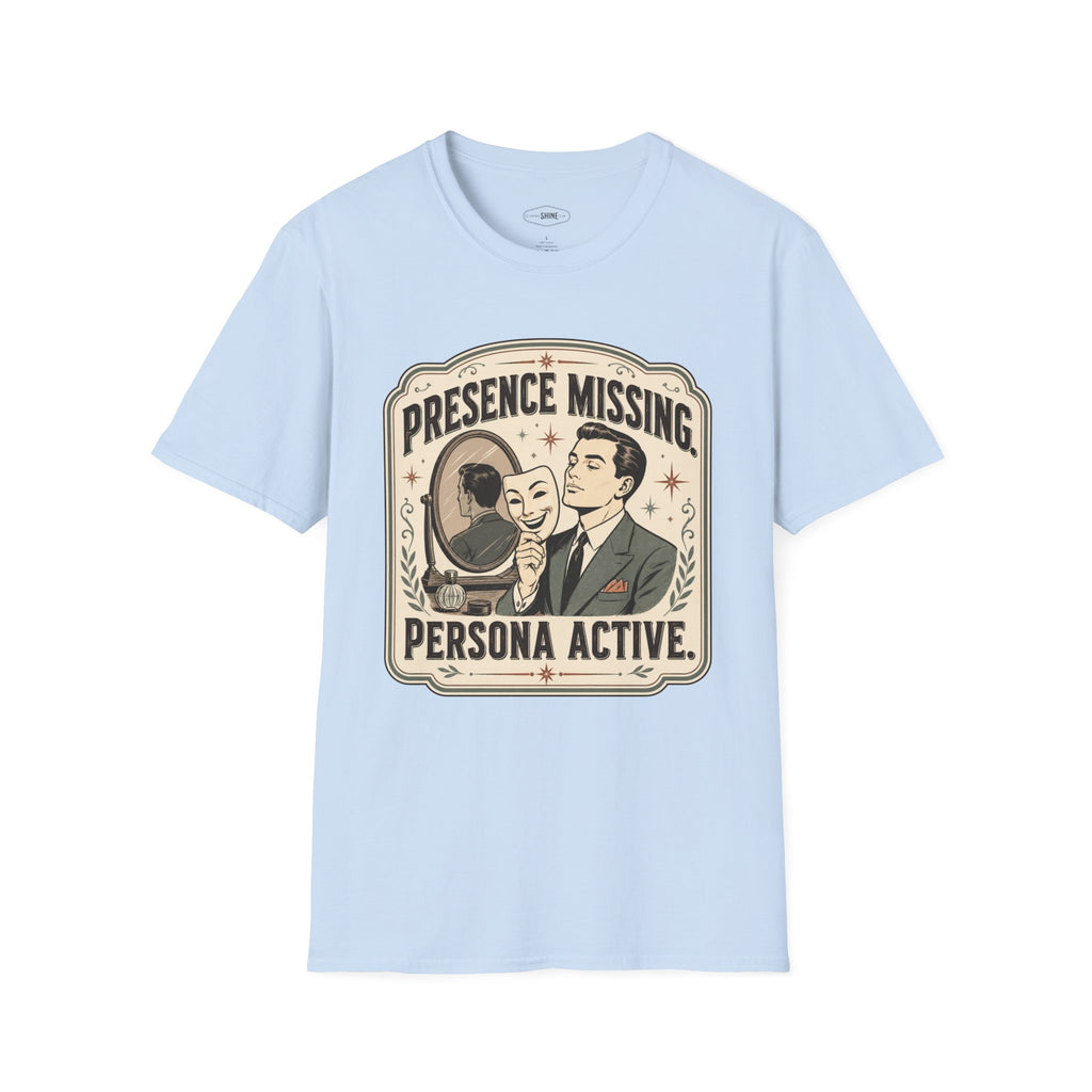 Presence Missing Persona Active T-Shirt Vintage Design