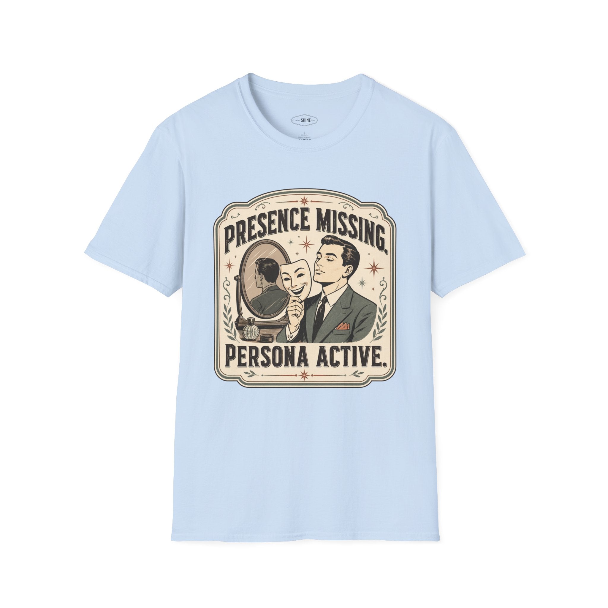 Presence Missing Persona Active T-Shirt Vintage Design