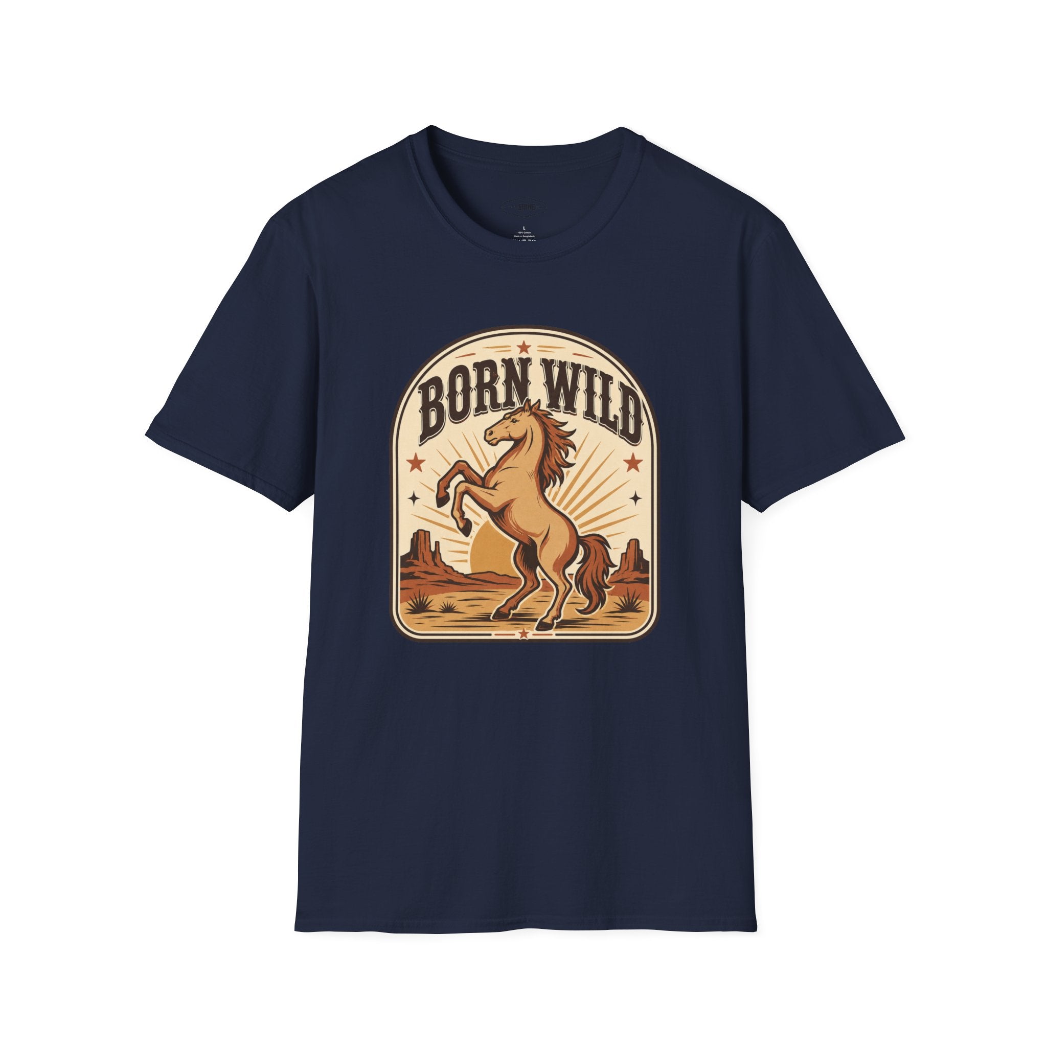Born Wild T-Shirt Vintage Design
