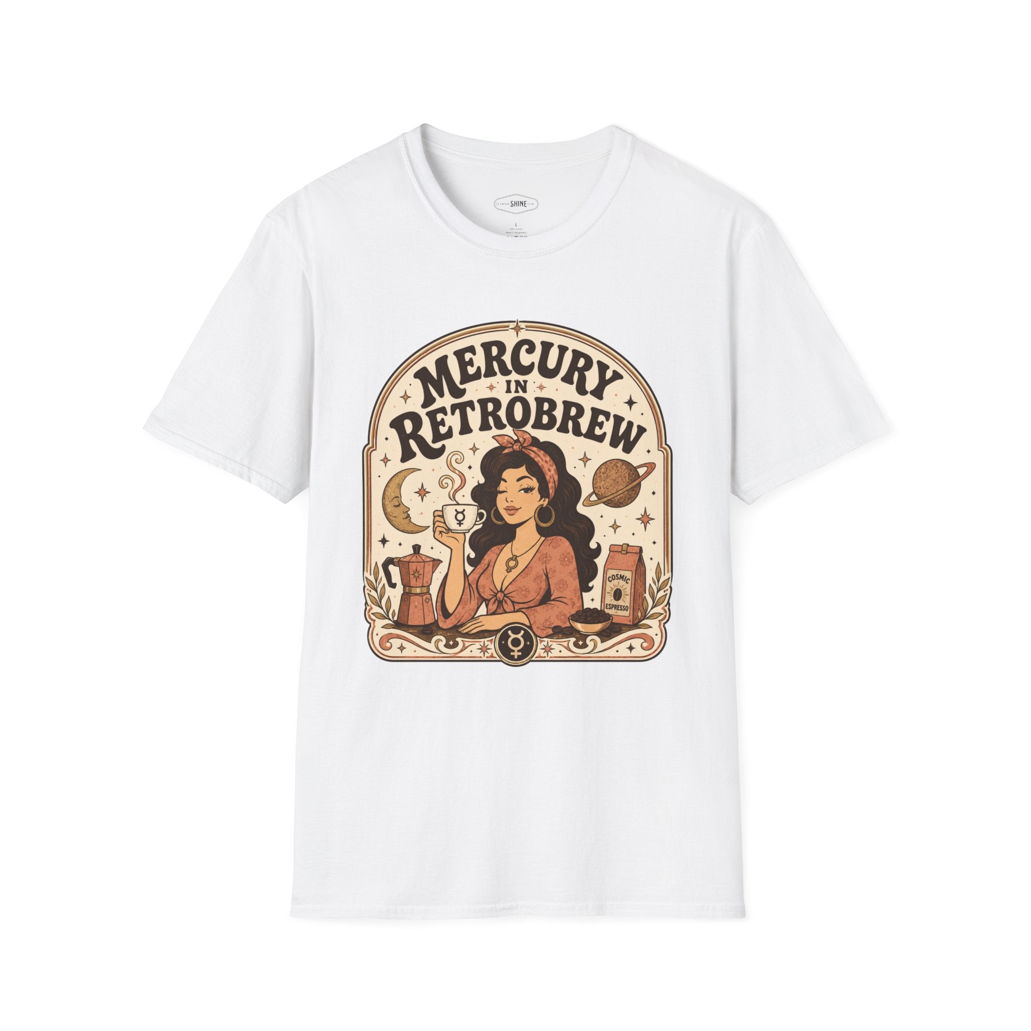 Mercury in Retrobrew T-Shirt Vintage Design