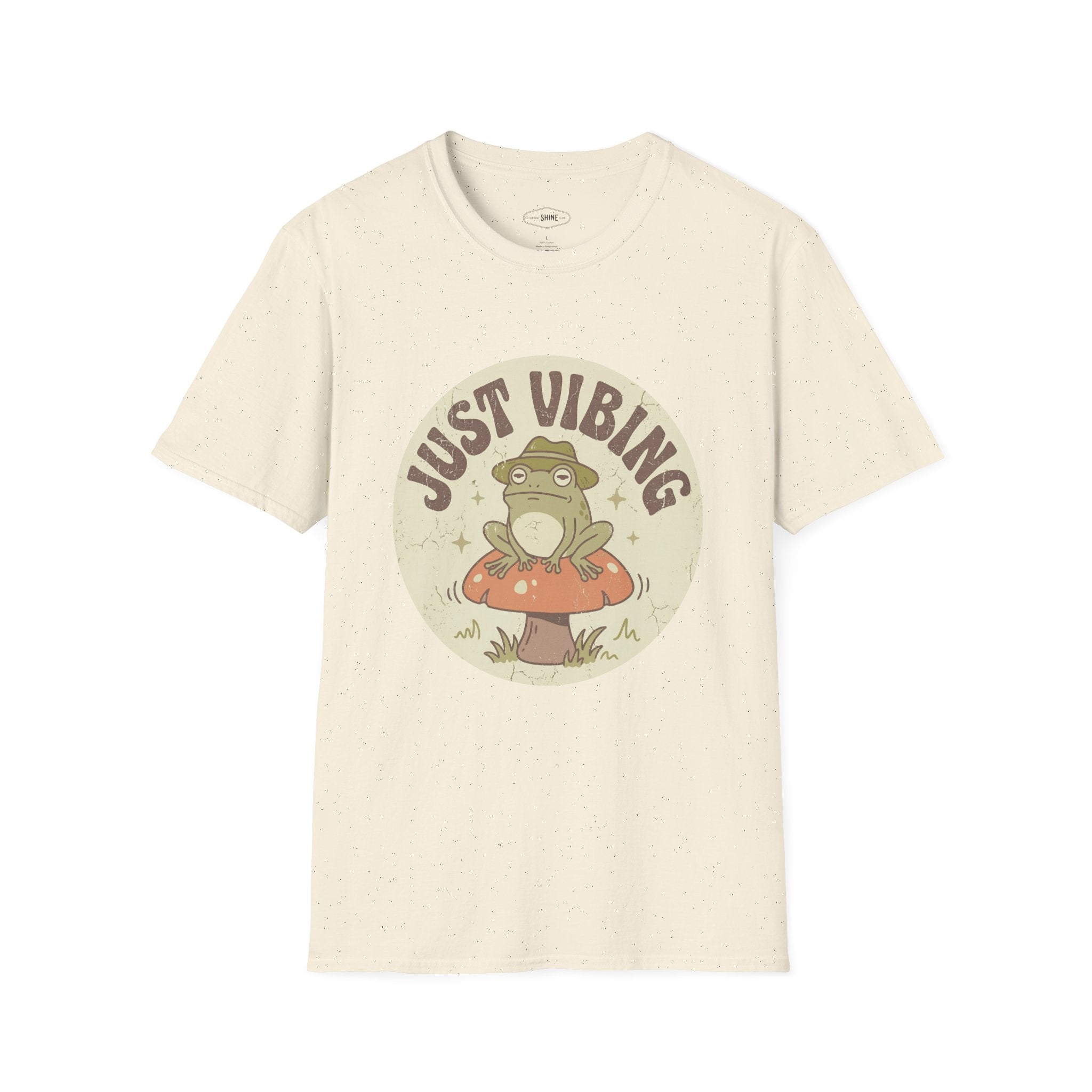 Just Vibing T-Shirt Vintage Design