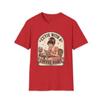 Cutie With a Coffee Habit T-Shirt Vintage Design