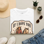 If I Rope You, Can I Keep You? T-Shirt Vintage Design