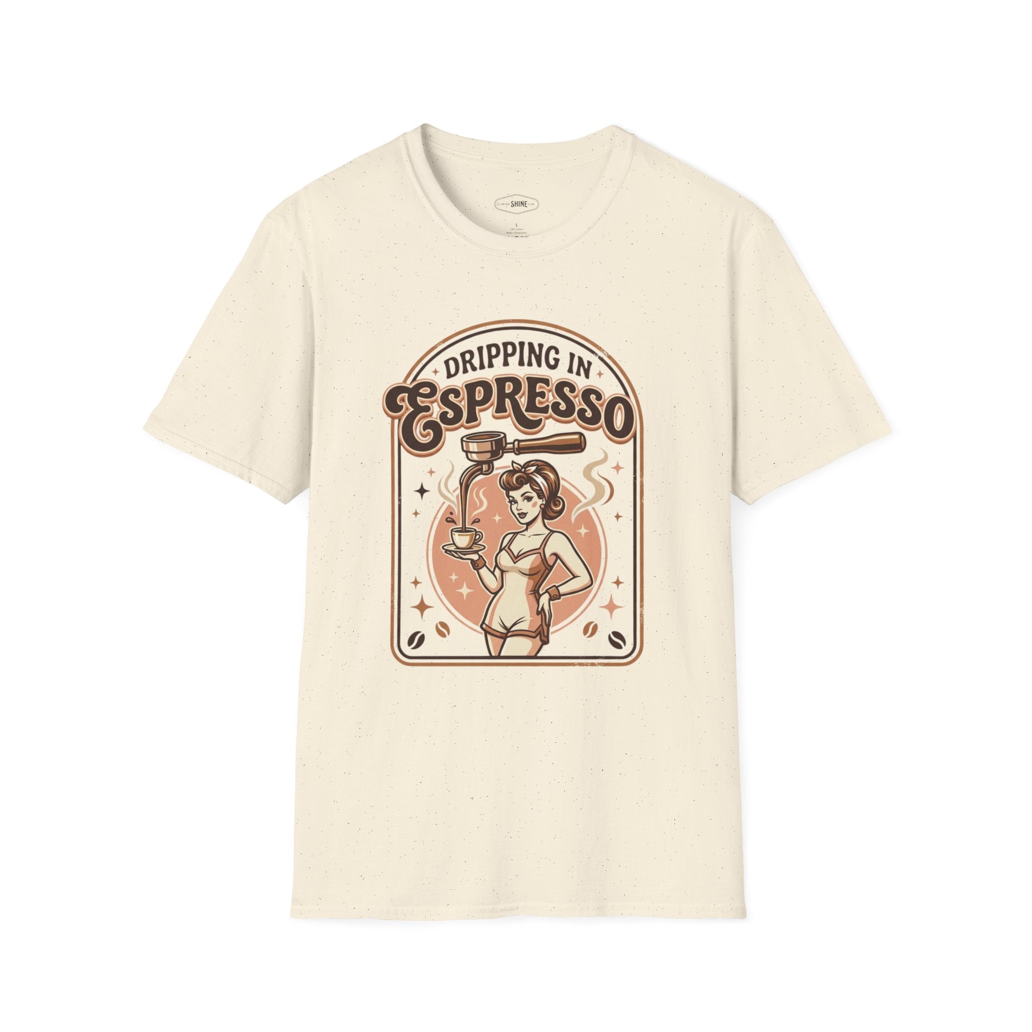 Dripping in Espresso T-Shirt Vintage Design