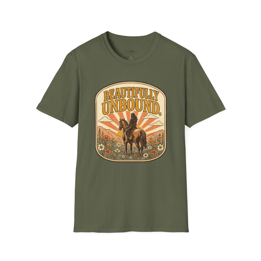 Beautifully Unbound T-Shirt Vintage Design