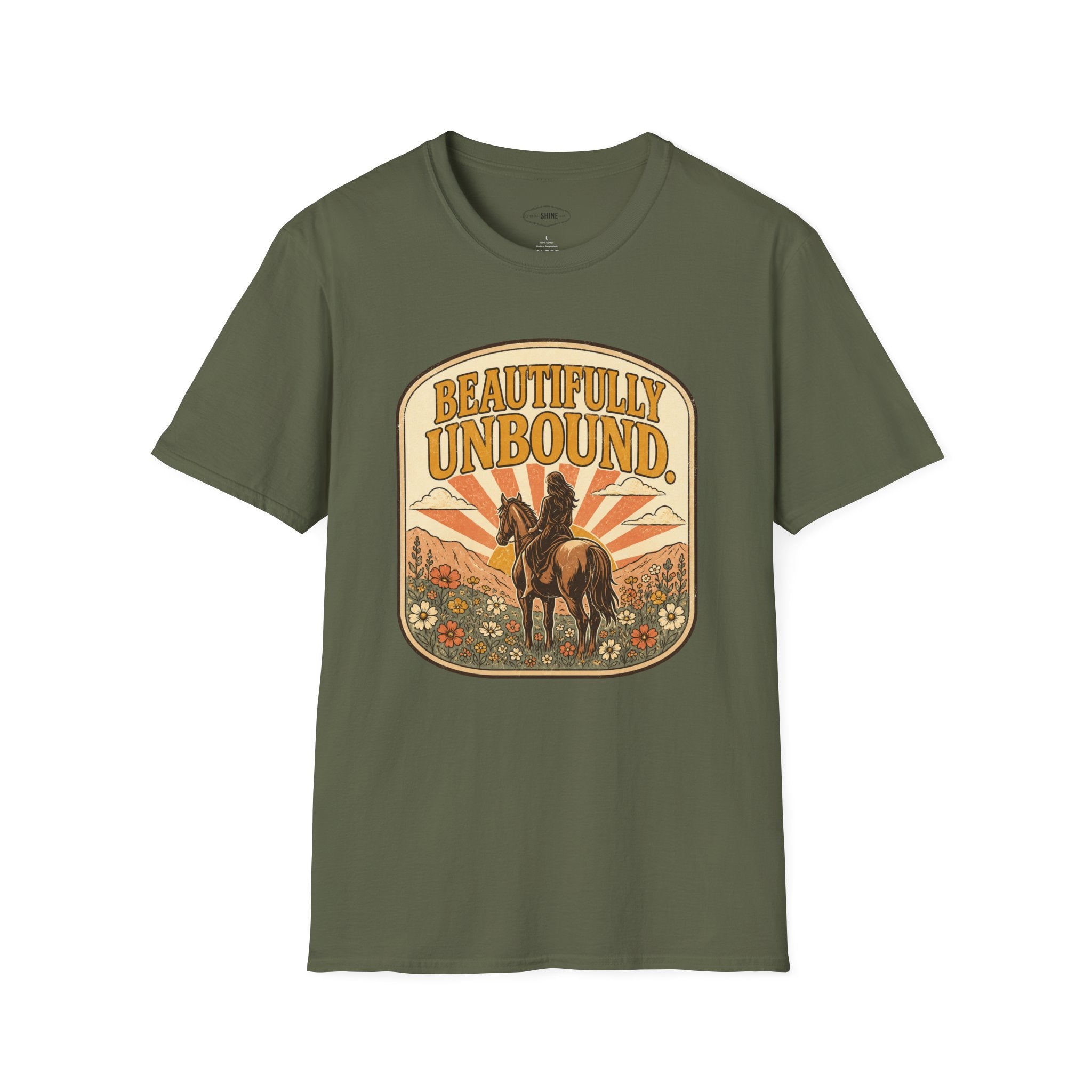 Beautifully Unbound T-Shirt Vintage Design