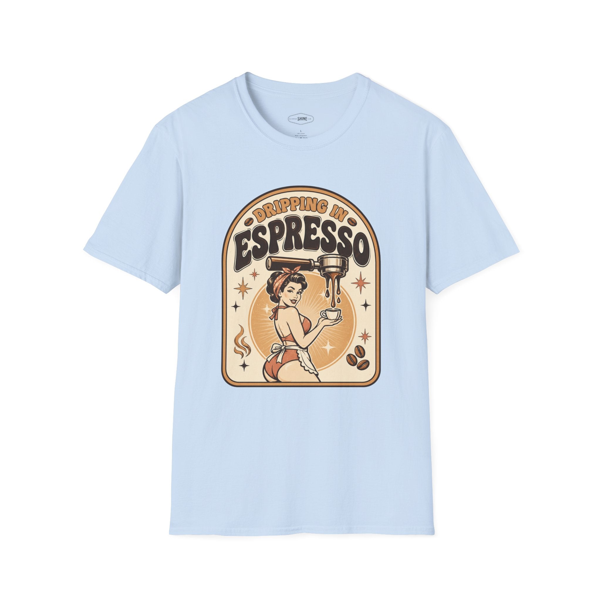 Dripping in Espresso T-Shirt Vintage Design