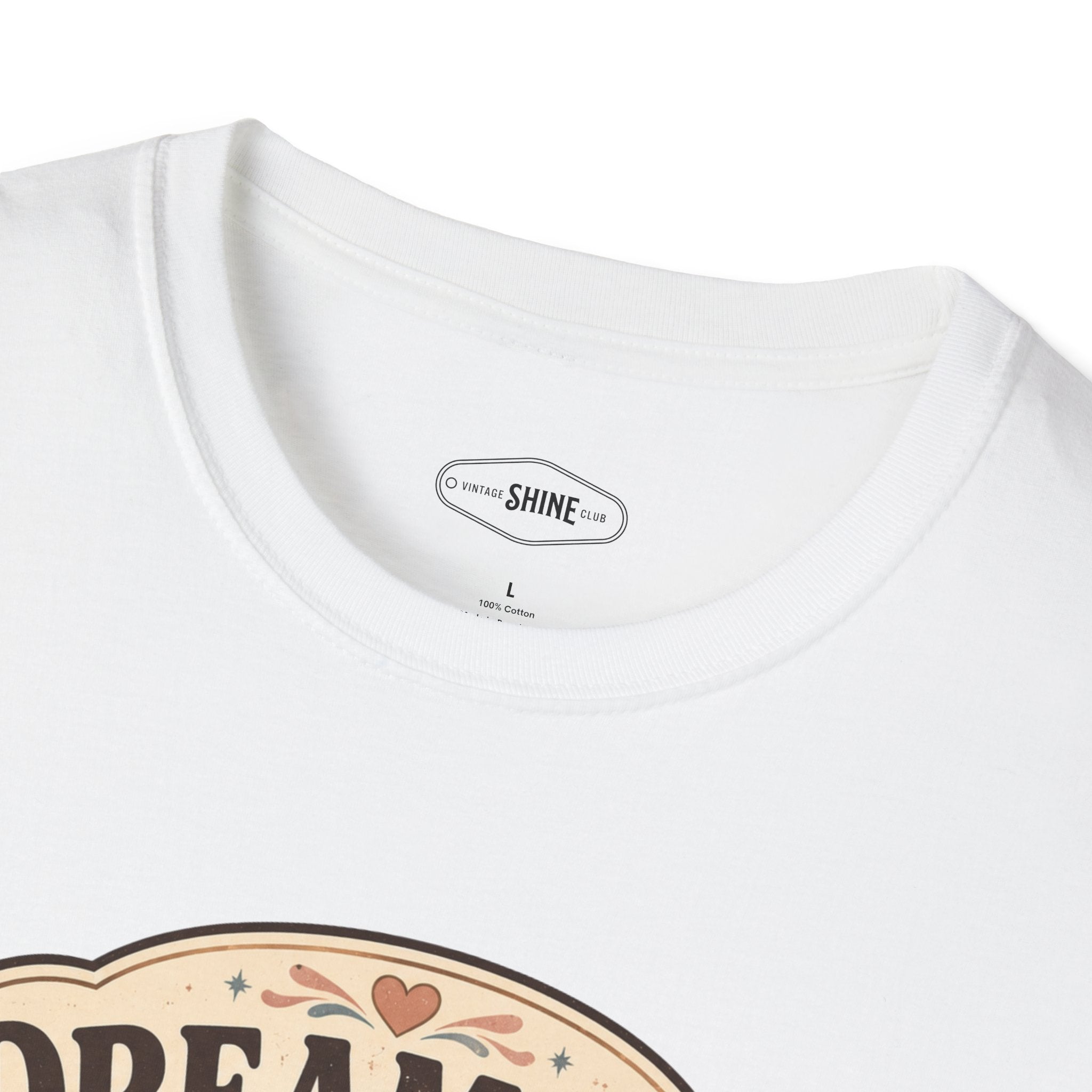 Dream Big, Sleep In T-Shirt Vintage Design
