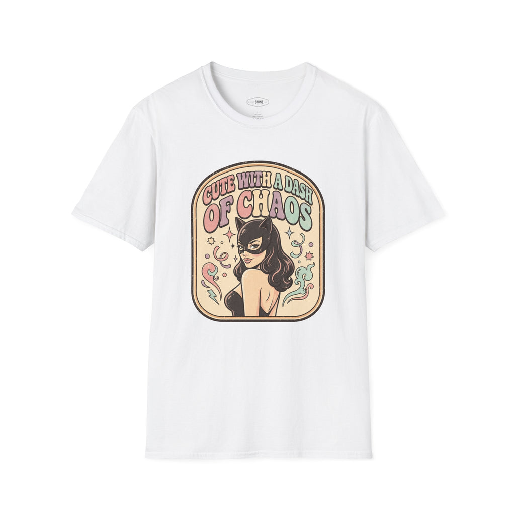 Cute with a Dash of Chaos T-Shirt Vintage Design