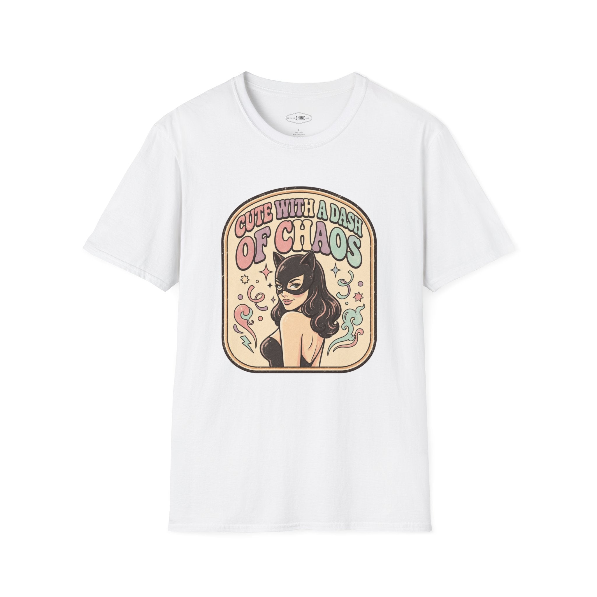Cute with a Dash of Chaos T-Shirt Vintage Design