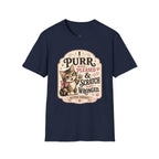 I Purr When Pleased & Scratch When Wronged T-Shirt Vintage Design