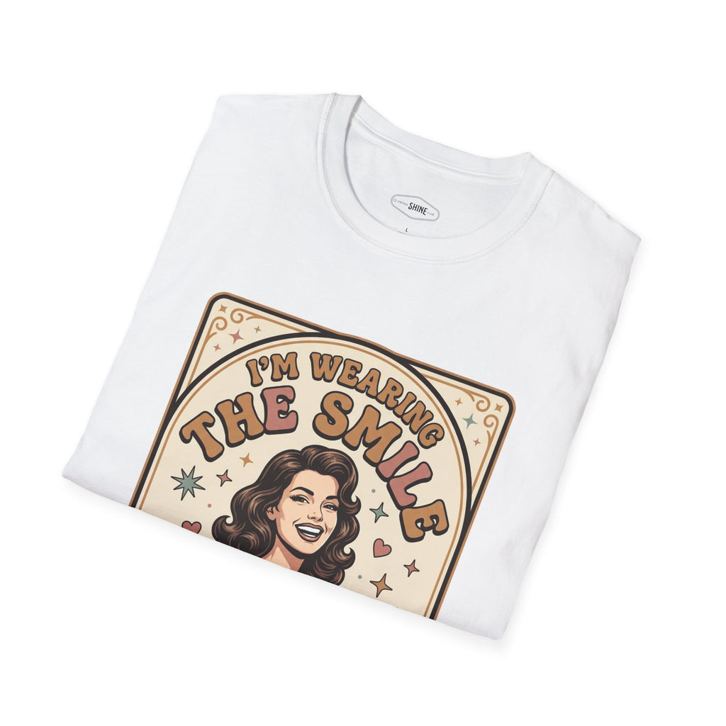 I'm Wearing the Smile You Gave Me T-Shirt Vintage Design