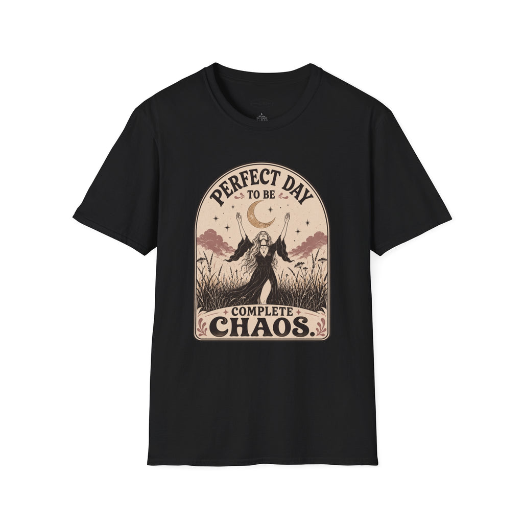 Perfect Day to Be Complete Chaos T-Shirt Vintage Design