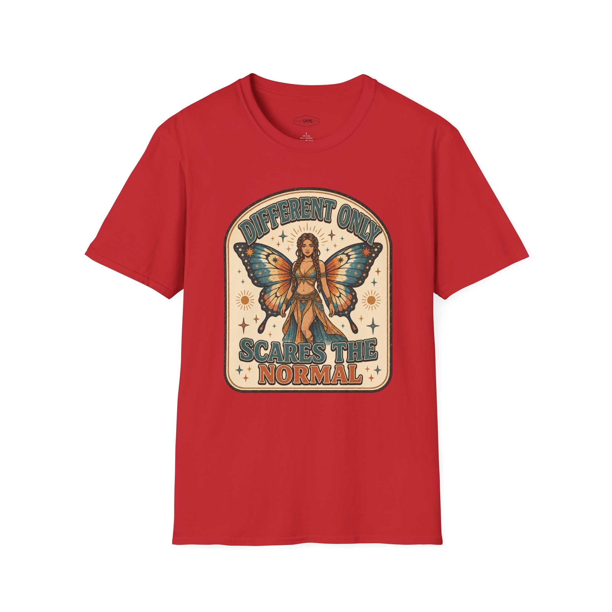 Different Only Scares the Normal T-Shirt Vintage Design