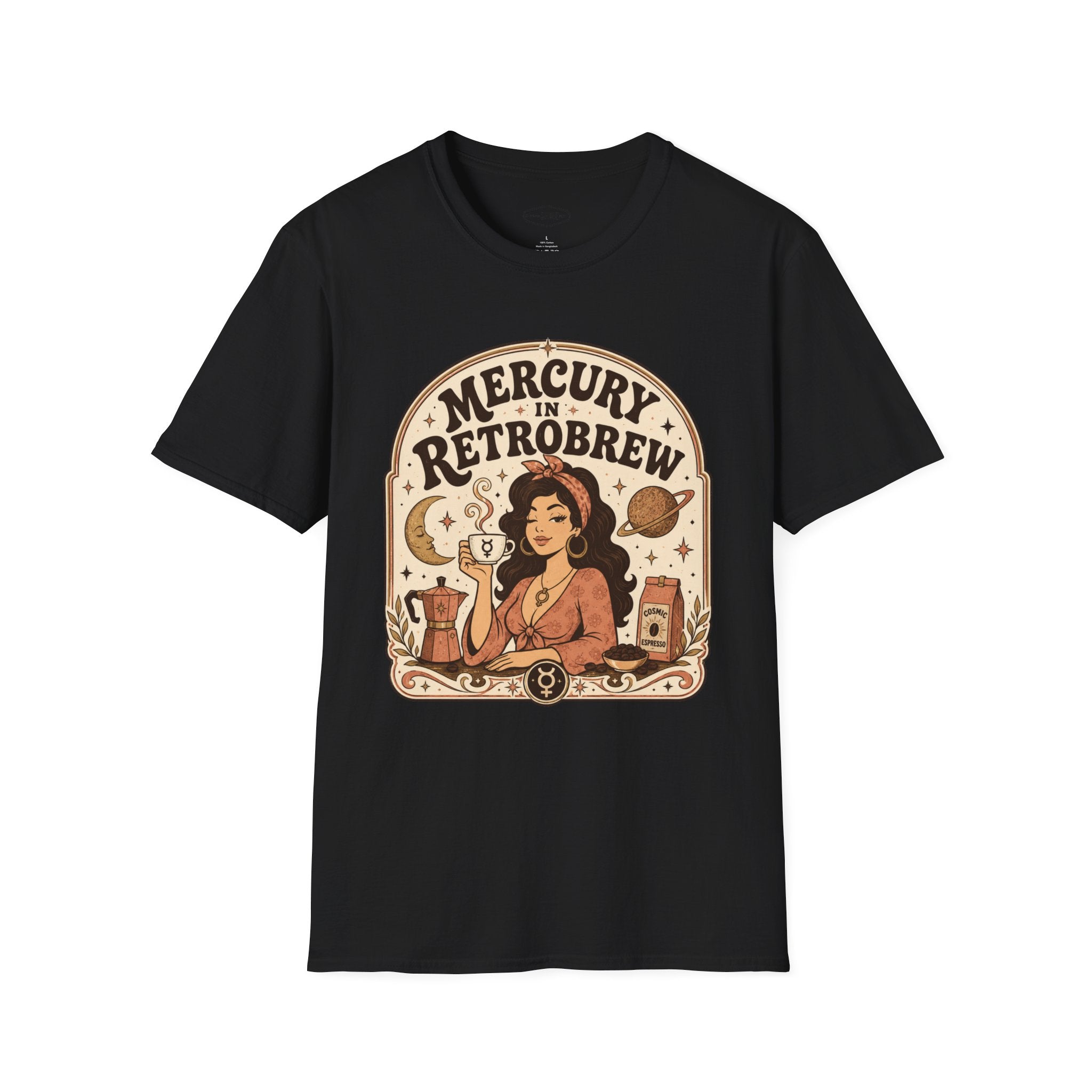 Mercury in Retrobrew T-Shirt Vintage Design