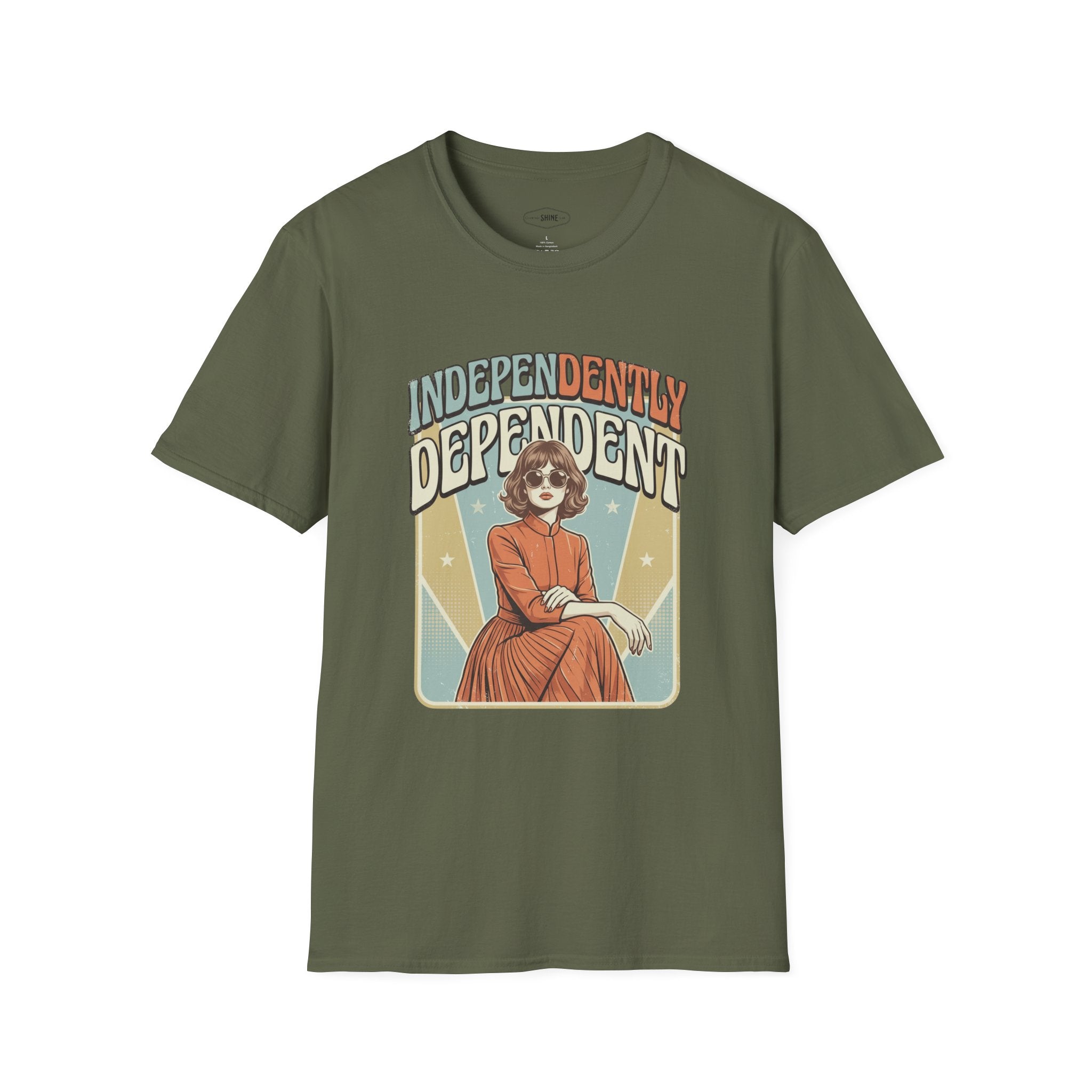 Independently Dependent T-Shirt Vintage Design