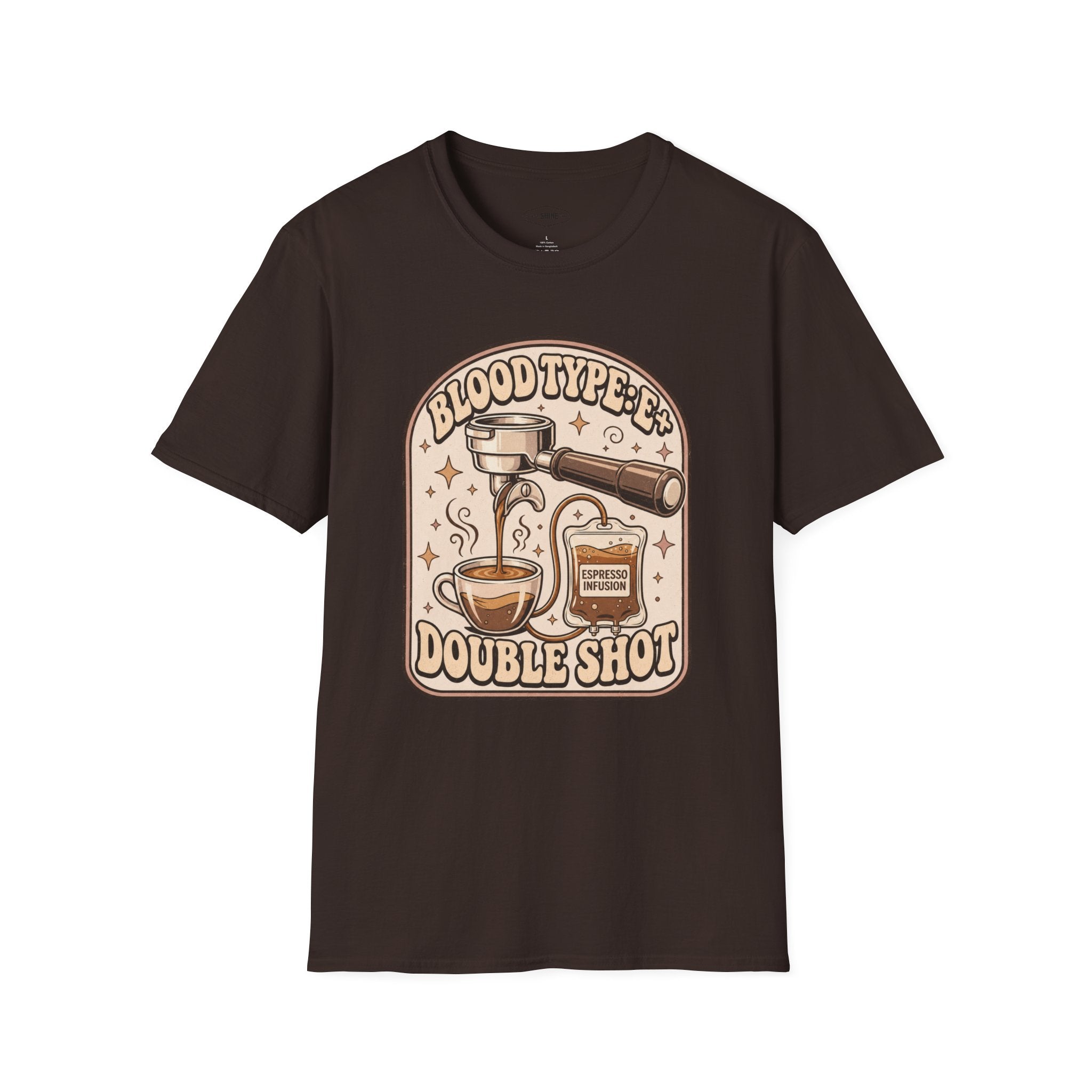 Blood Type: Double Shot T-Shirt Vintage Design