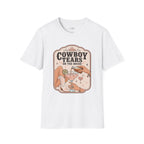 Cowboy Tears on the Rocks T-Shirt Vintage Design