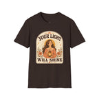Your Light Will Shine T-Shirt Vintage Design