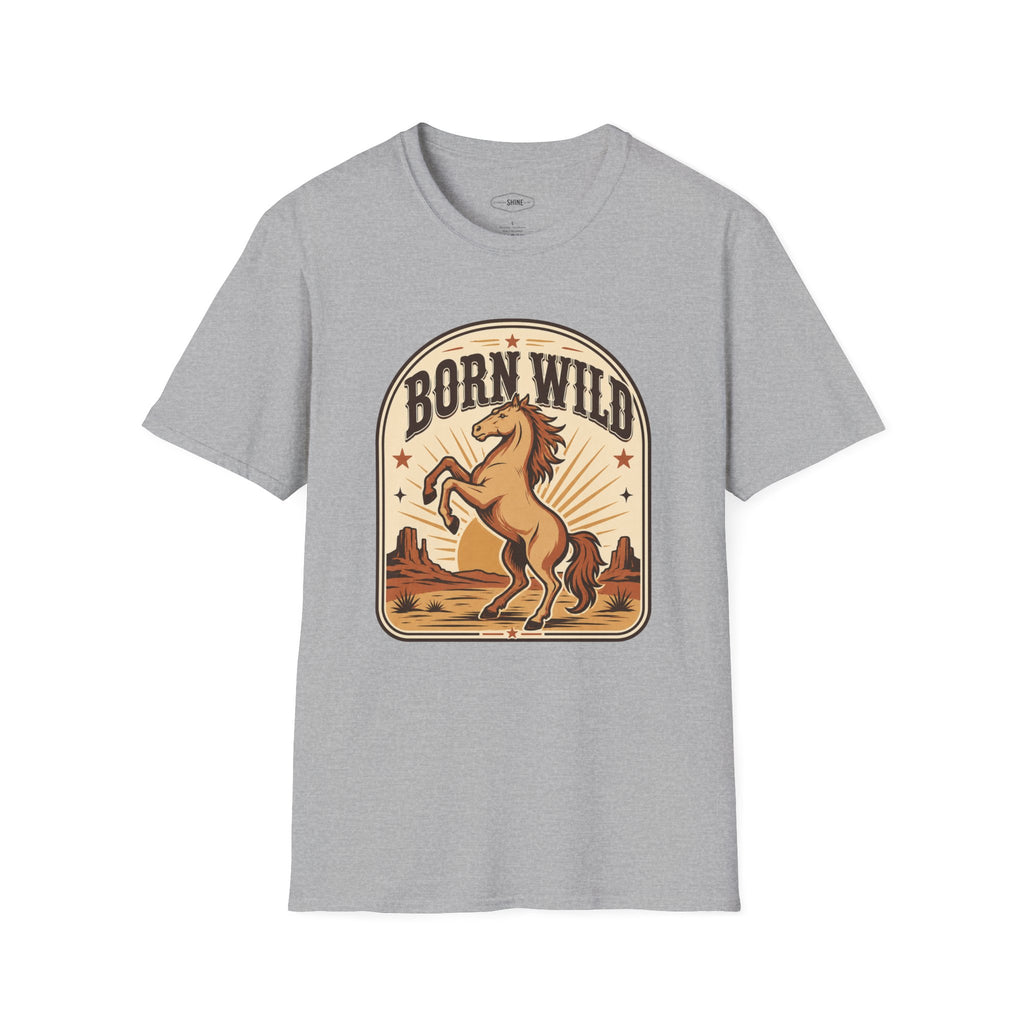 Born Wild T-Shirt Vintage Design