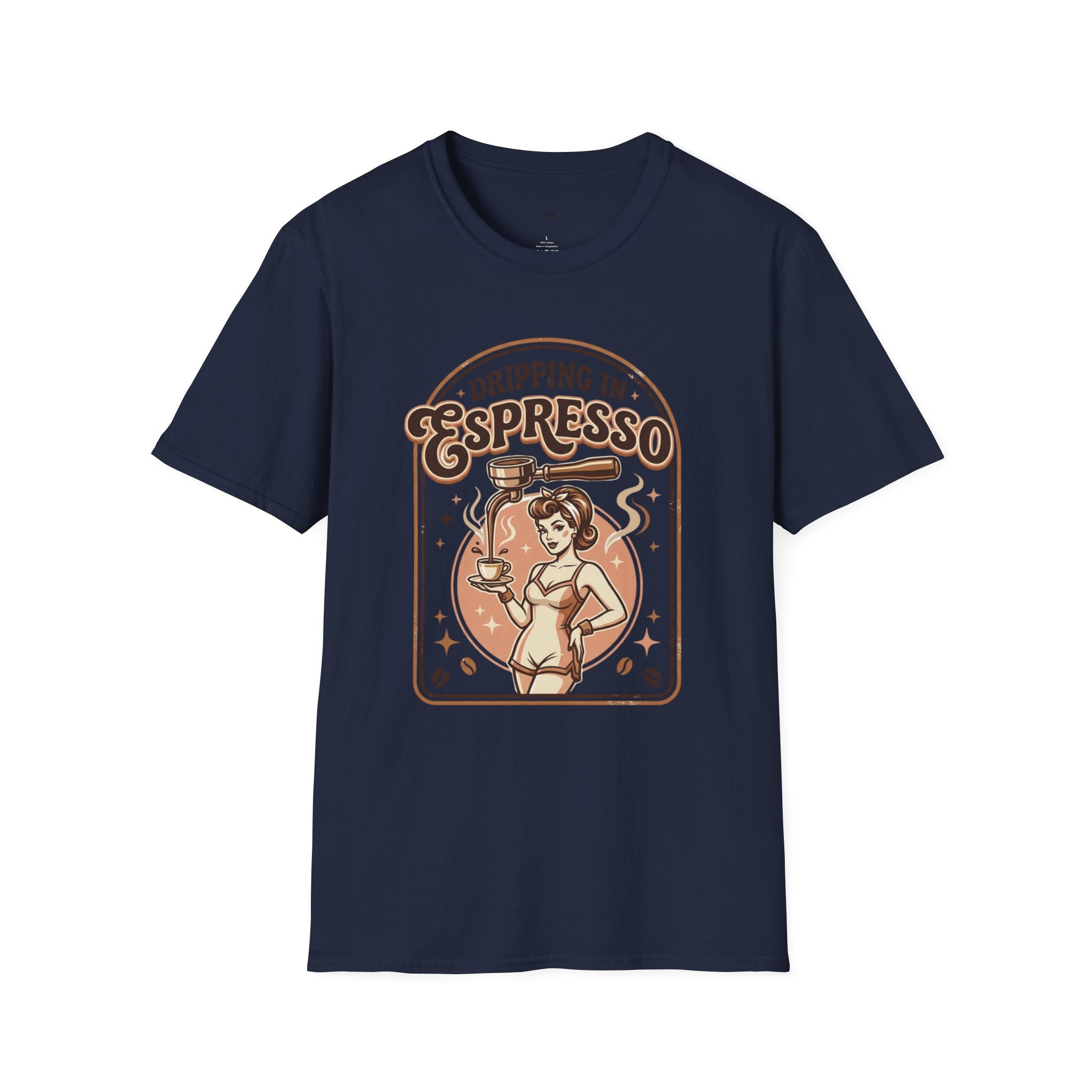 Dripping in Espresso T-Shirt Vintage Design