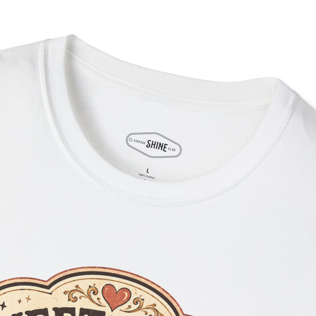 Sweet Chaos in a Woman's Form T-Shirt Vintage Design