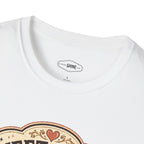 Sweet Chaos in a Woman's Form T-Shirt Vintage Design