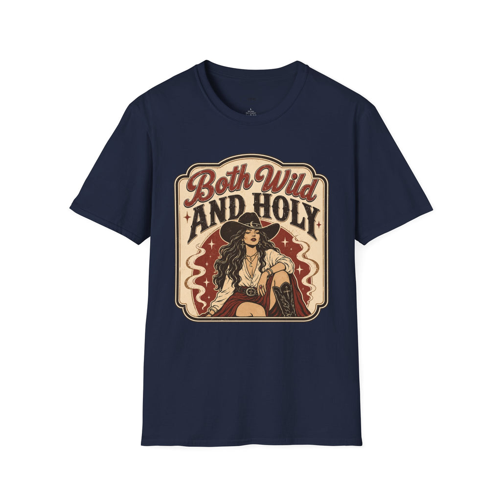 Both Wild and Holy T-Shirt Vintage Design