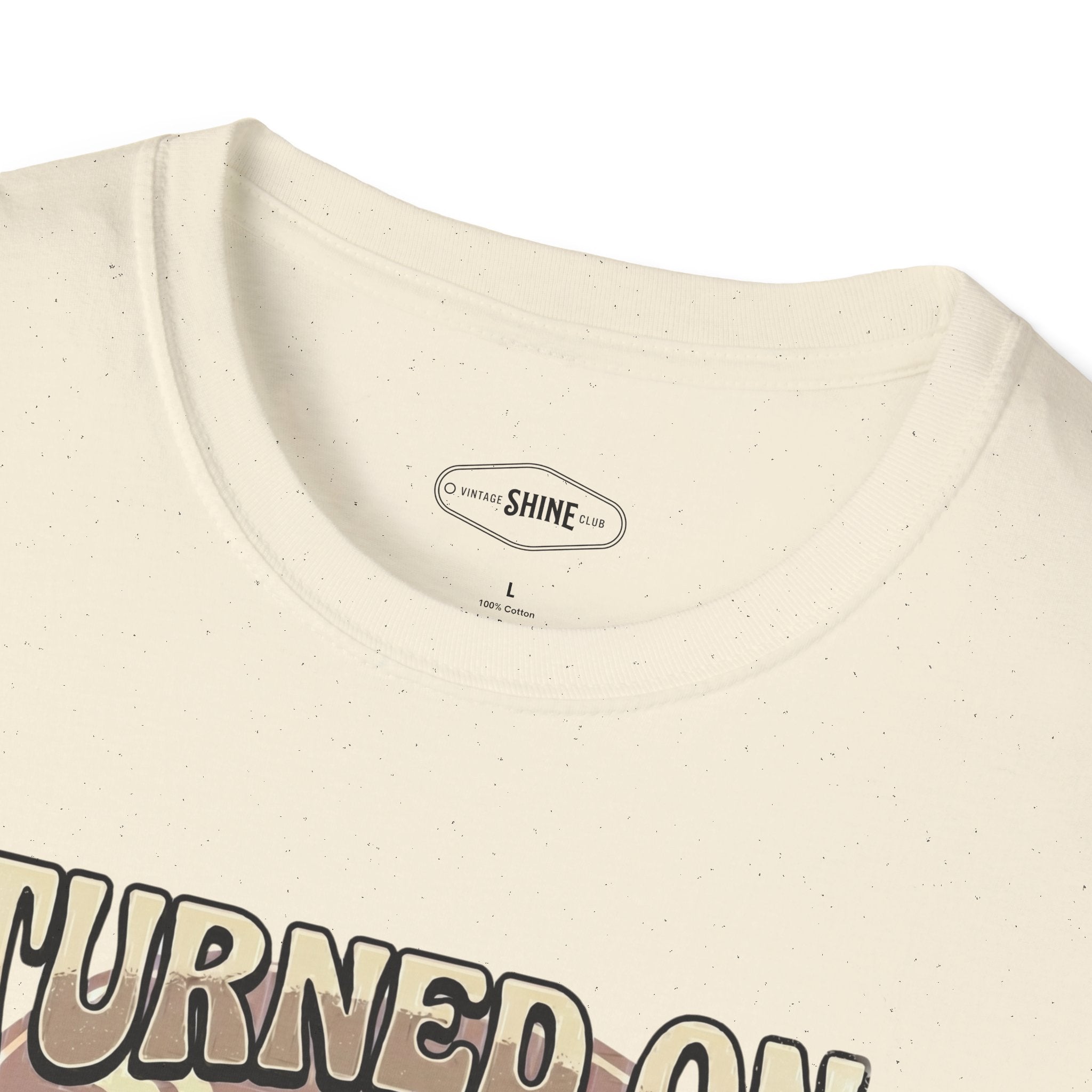 Turned On By Caffeine T-Shirt Vintage Design