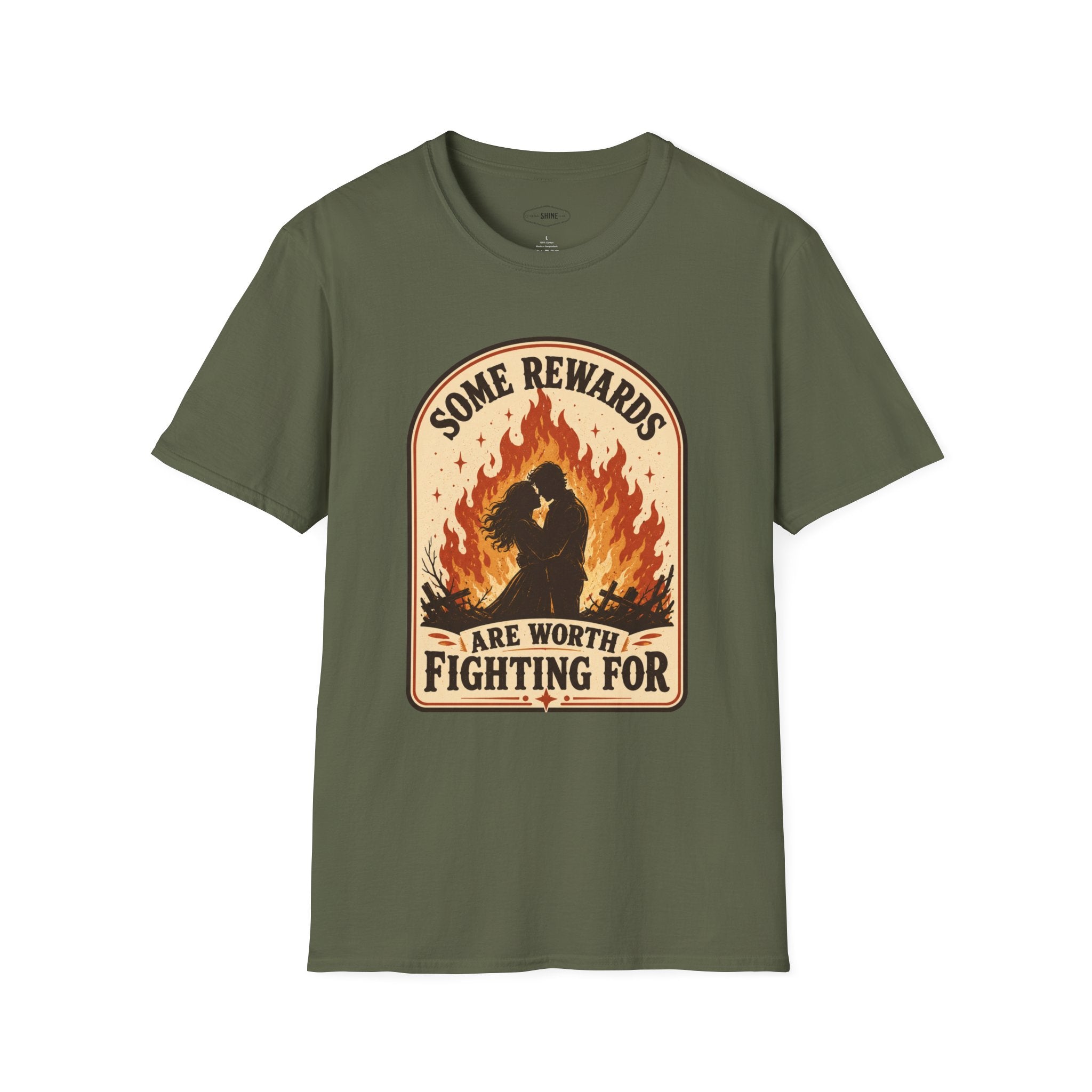 Some Rewards Are Worth Fighting For T-Shirt Vintage Design