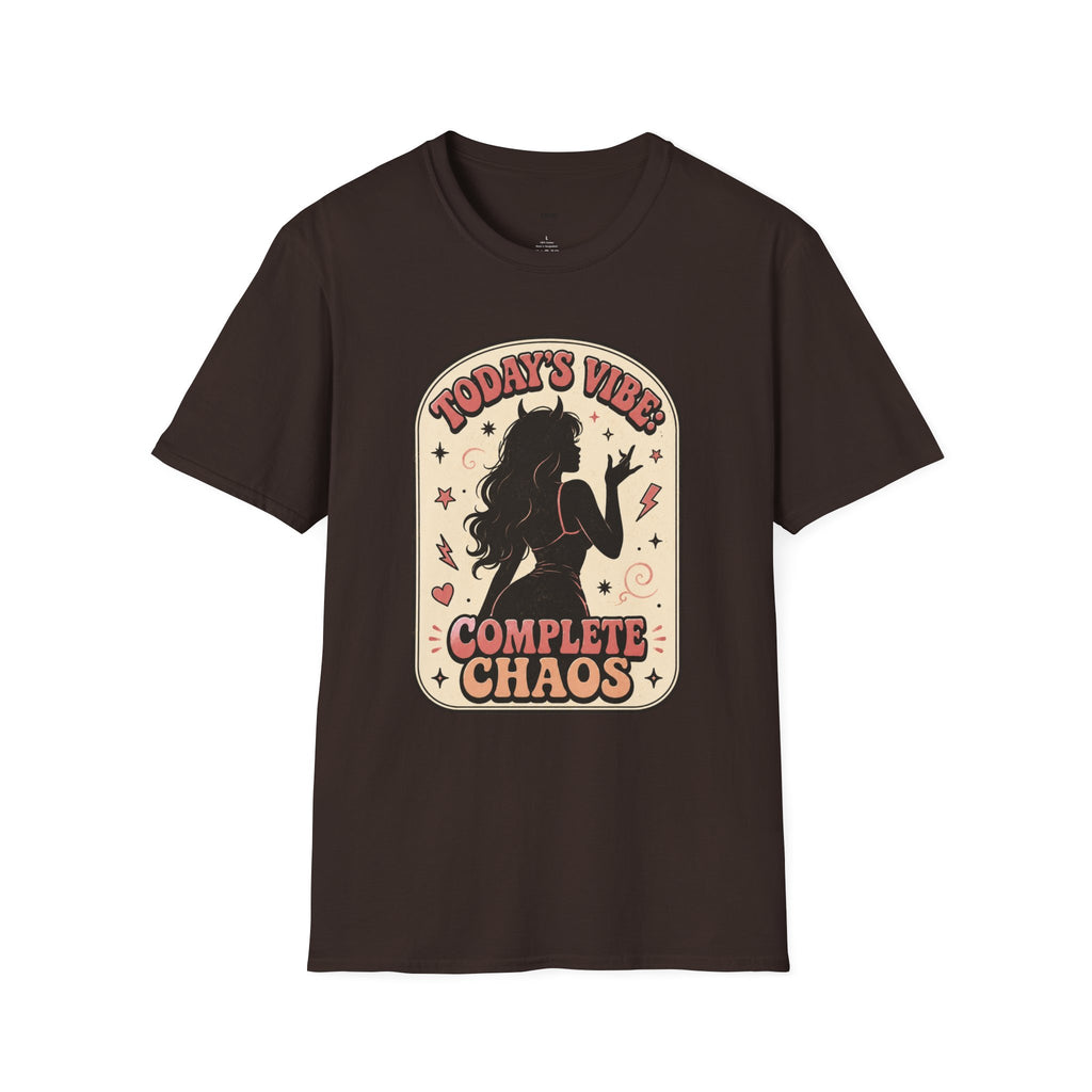 Today's Vibe Complete Chaos T-Shirt Vintage Design