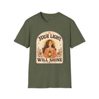 Your Light Will Shine T-Shirt Vintage Design
