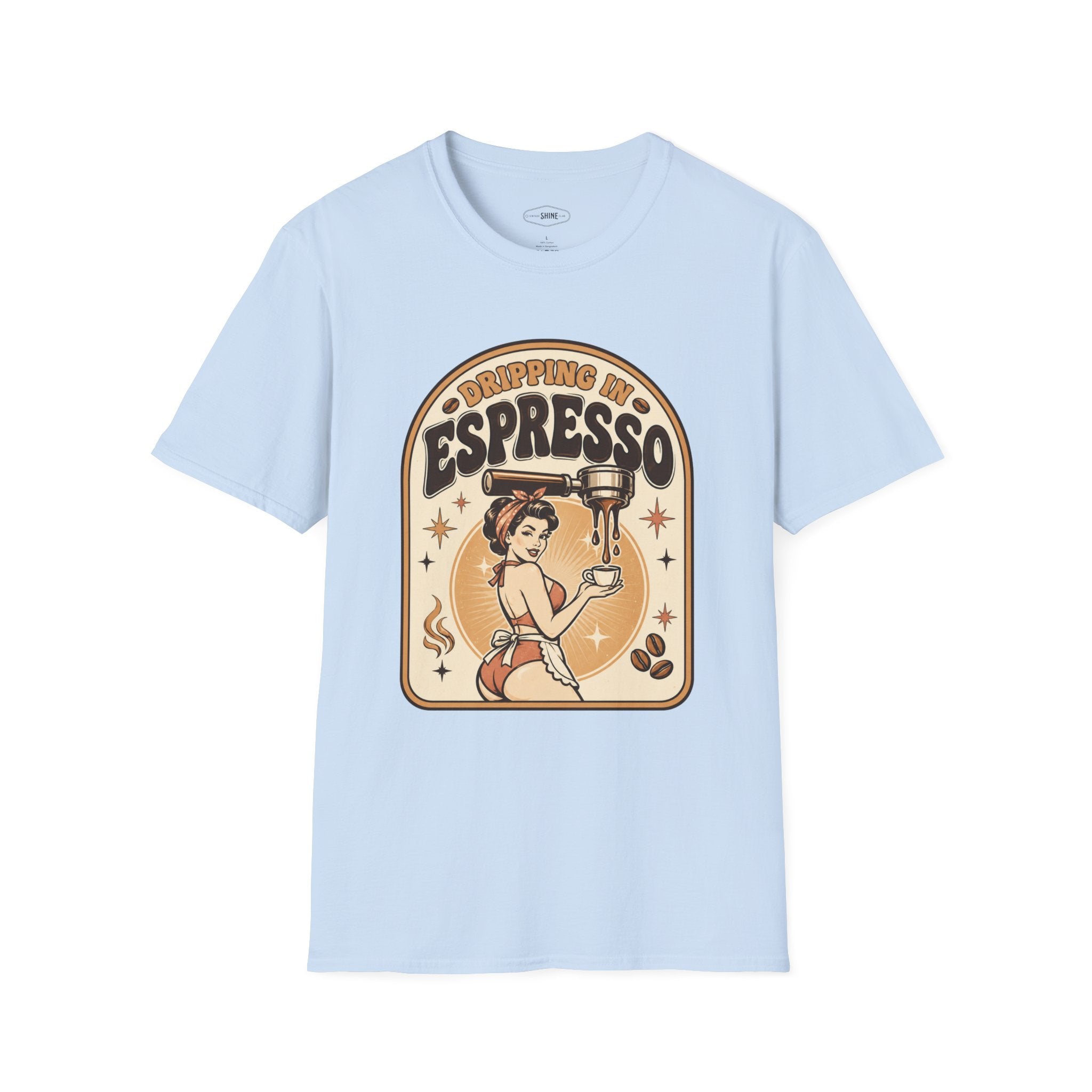 Dripping in Espresso T-Shirt Vintage Design