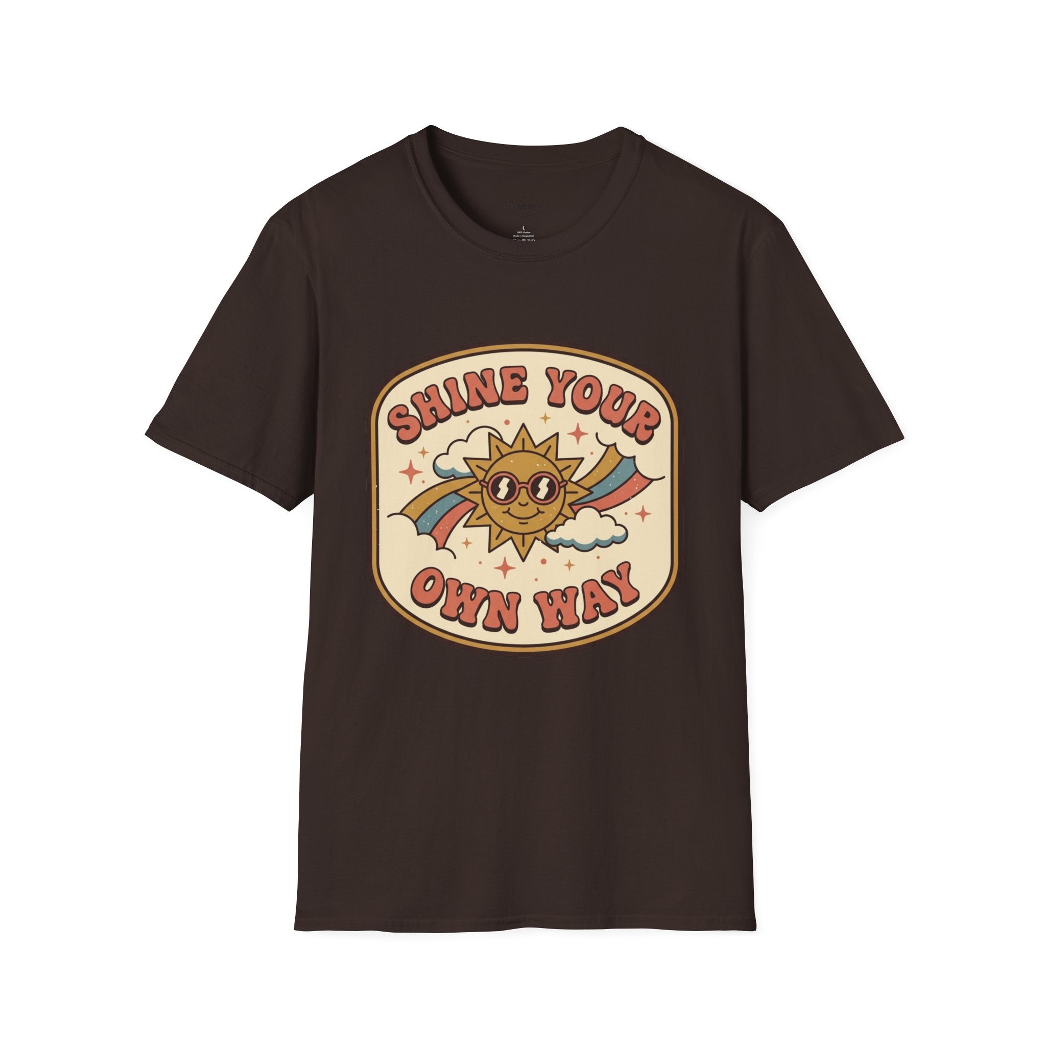 Shine Your Own Way T-Shirt Vintage Design